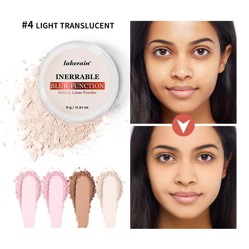 Longwear Loose Setting Powder Blur-fection With Up to 24HRs of Wear Waterproof Oil Control Blurring Face Powder Matte Makeup HIP