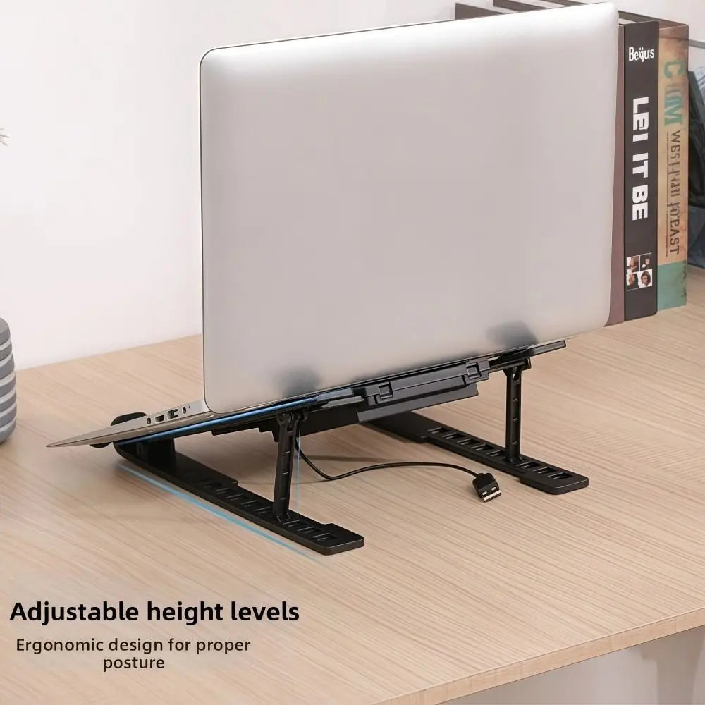 Foldable Laptop Cooling Stand – Adjustable Portable Riser Laptop Cooling Stand HIP