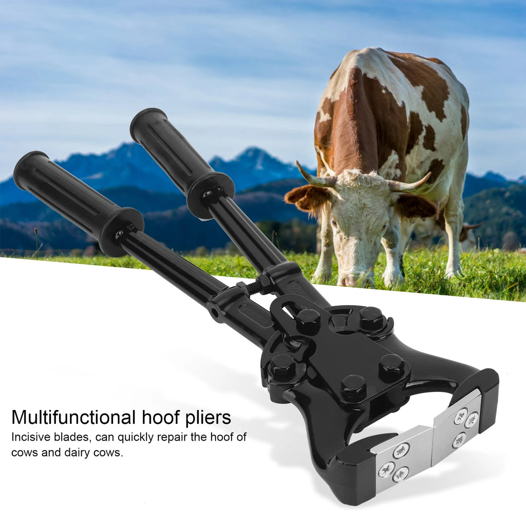 Multi‑Functional Stainless Steel Cow Hoof Trimmer Pliers Shoeing Tools Livestock Equipment HIP