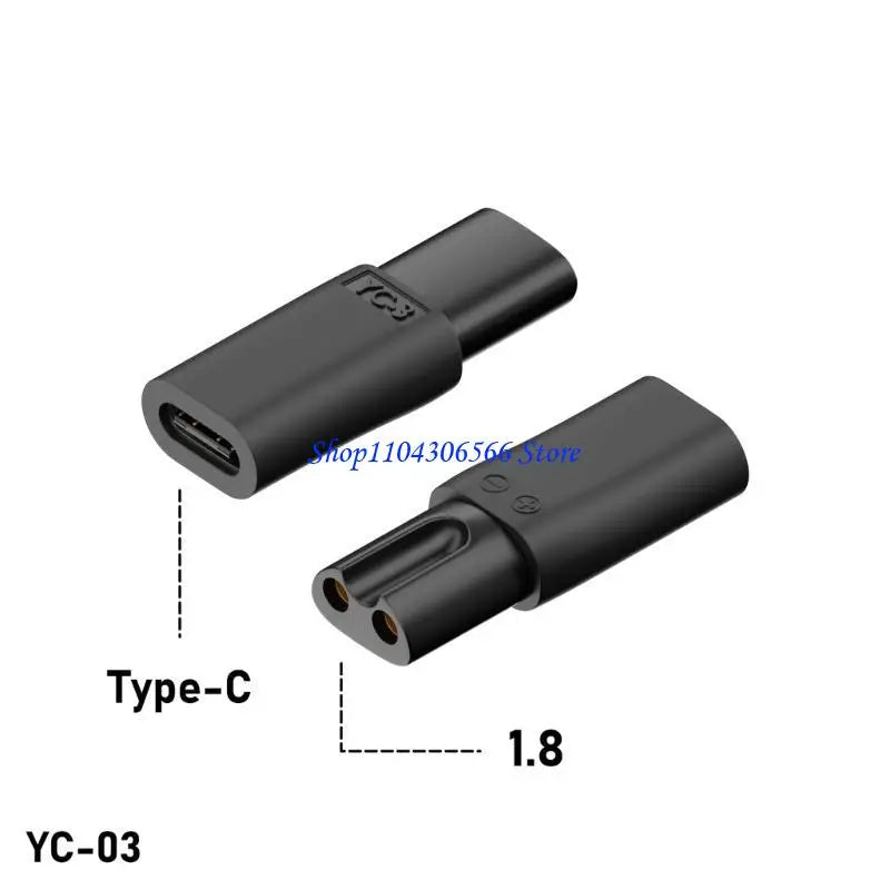 6-Piece Type-C Adapter Set for Electric Shavers & Hair Clippers Shaver Charging Adapter HIP