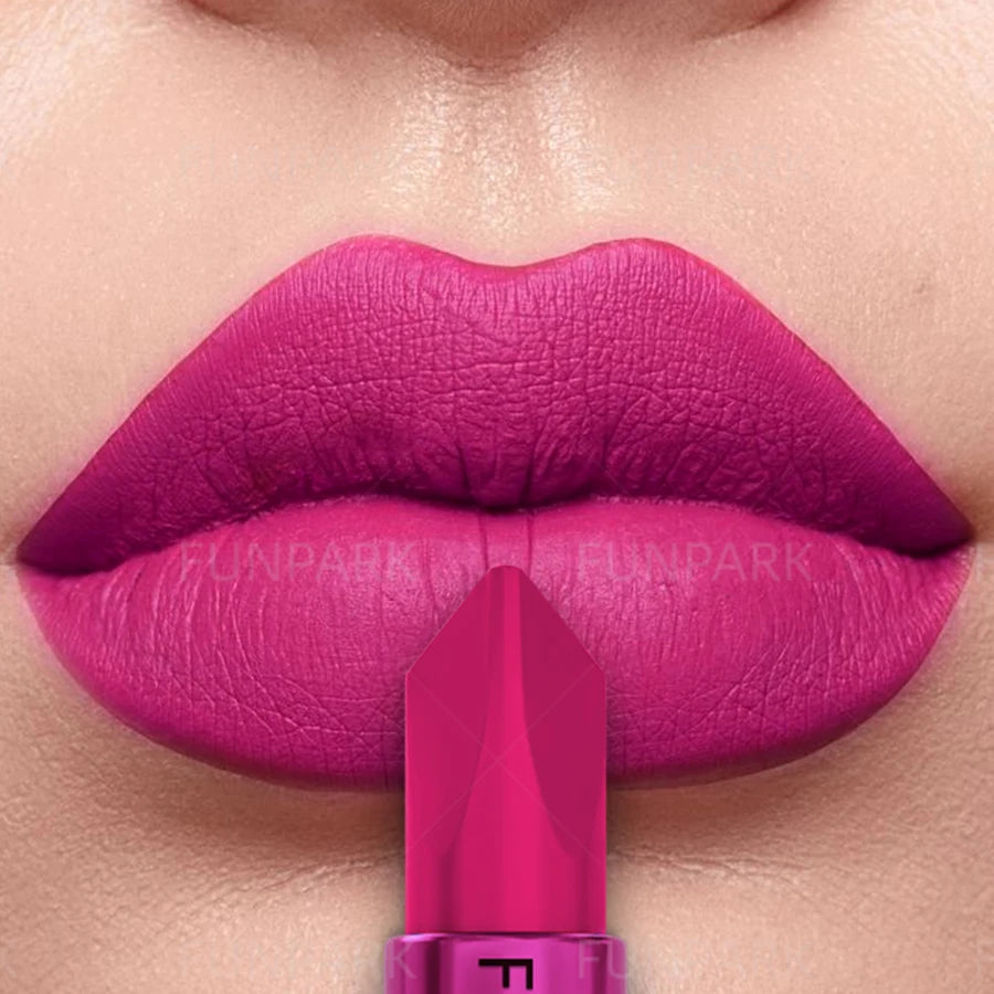FUNPARK Matte Lipstick – Waterproof Velvet Long-Lasting Color Matte Lipstick HIP