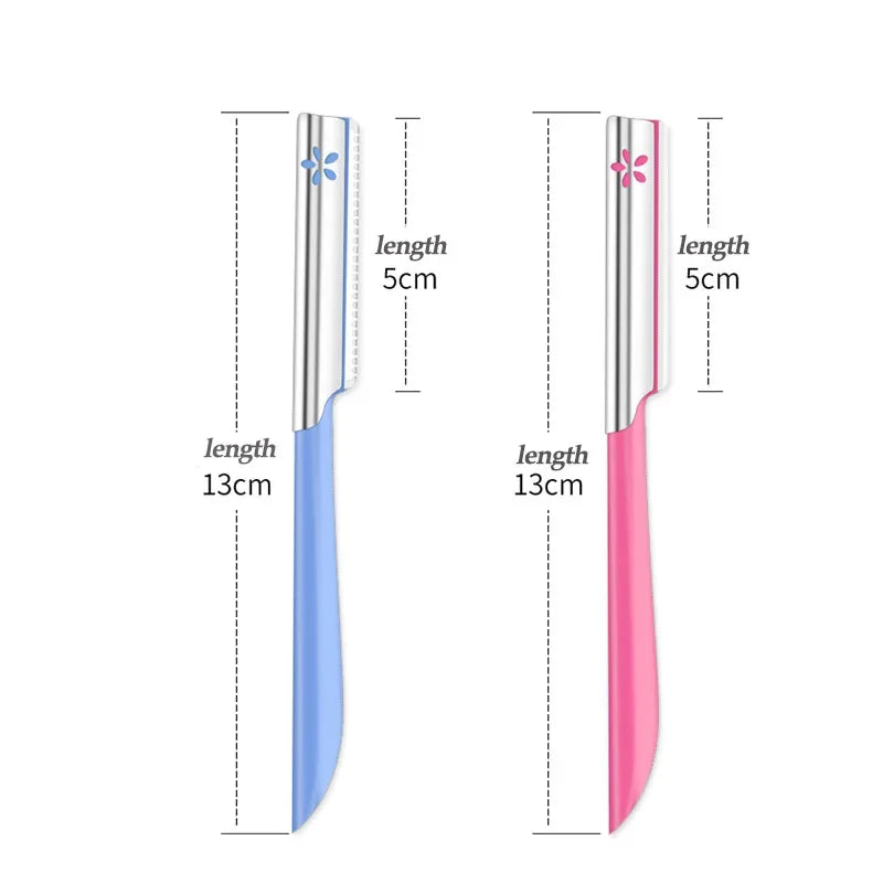 5-Piece Eyebrow Razor Trimmer Set – Stainless Steel Shaper Eyebrow Razor Trimmer HIP