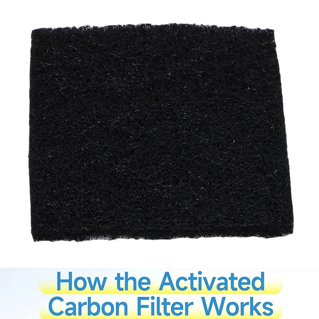 20pcs Odor Filter Refills Fit for EKO Trash Can with Built in Compartment Activated Charcoal Deodorizer Strong Charcoal Odor HIP