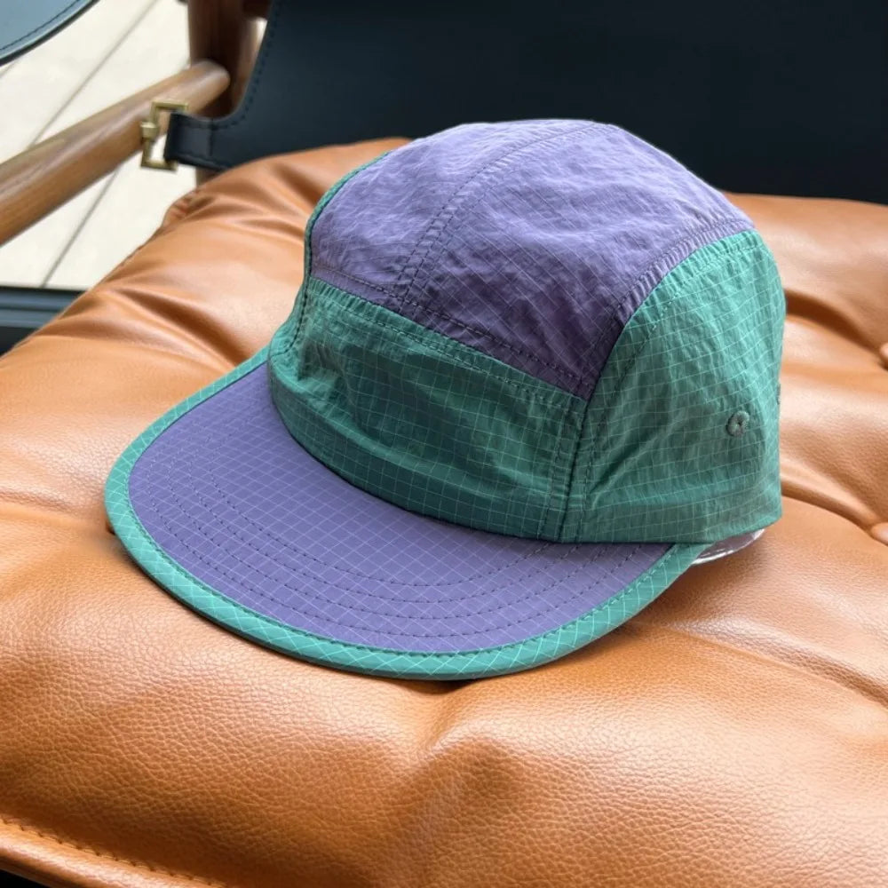 Quick-Dry 5-Panel Baseball Cap – Unisex Sun Hat | HIP Baseball Cap HIP