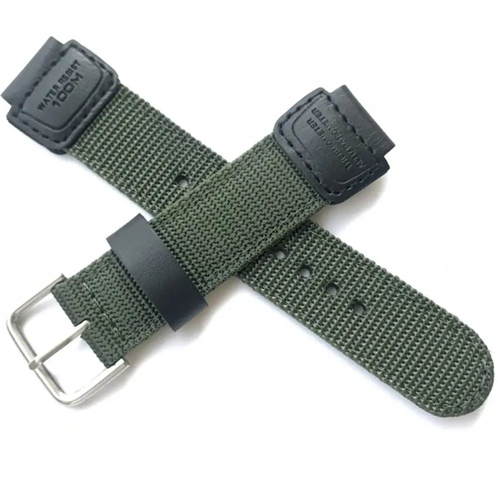 18mm Nylon Canvas Watch Strap – G-Shock Sports Wristband Watch Strap HIP