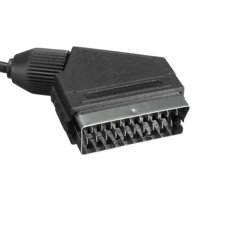 RGB SCART AV Cable 1.8M for N64, GameCube & Super Famicom Gaming AV Cable HIP