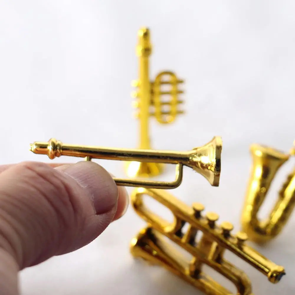 1/12 Miniature Musical Instruments Set – Dollhouse Accessories Dollhouse Accessories HIP