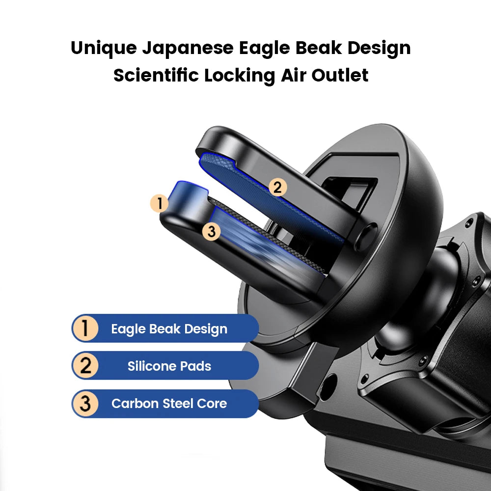 SEamopar Gravity Car Air Vent Phone Mount – Universal Fit Car Phone Mount HIP