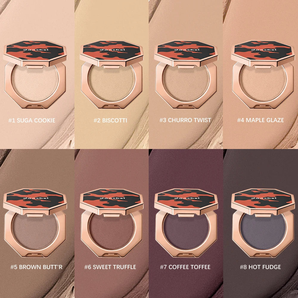 8 Colors Mousse Bronzer Contour Cream Natural Soft Focus Skin Smoothing 3D Contour Waterproof Sweat Proof Resists Transfer Face HIP