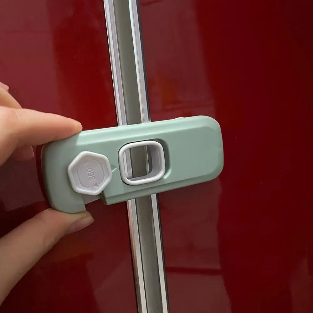 Child Safety Cabinet & Drawer Locks – Anti-Pinch Strap Child Safety Lock HIP