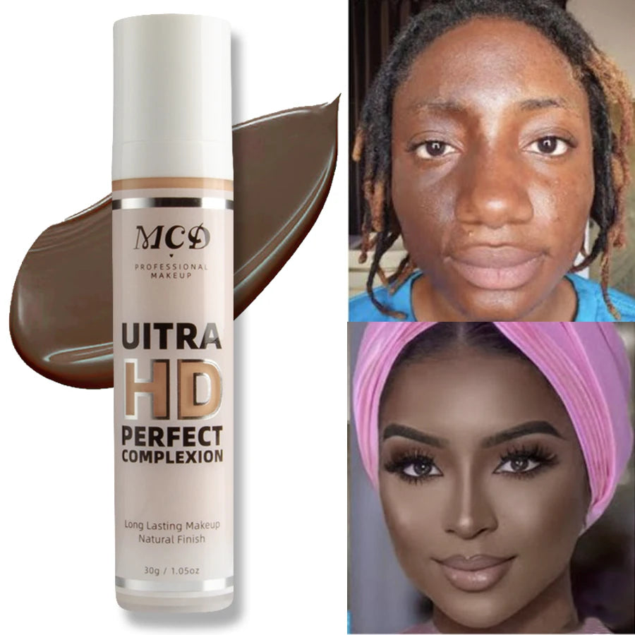 9 Shade Full Coverage Concealer Liquid Foundation Makeup High Coverage Base Makeup Cushion Foundation Cream Natural Matte HIP 09