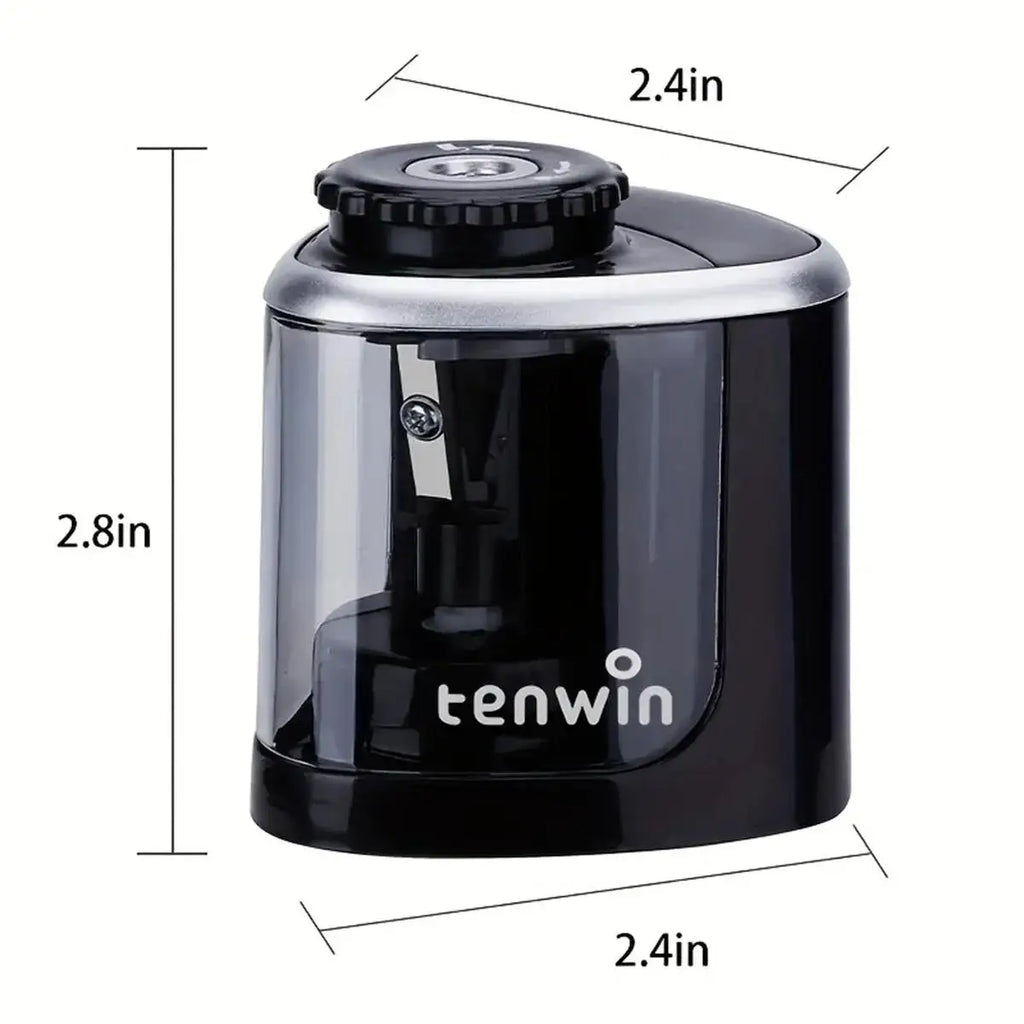 Electric Auto Pencil Sharpener 6–8mm | School & Office Desk Electric Pencil Sharpener HIP