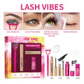 4Pcs/Set Fast Growth Eyelash Serum Treatment Lengthening Curling Mascara Lash Separator Curly Lash Kit Eye Care Makeup Cosmetic HIP 1set
