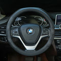 Anti-Slip Microfiber Steering Wheel Cover – Universal 38cm Steering Wheel Cover HIP D Type Blue