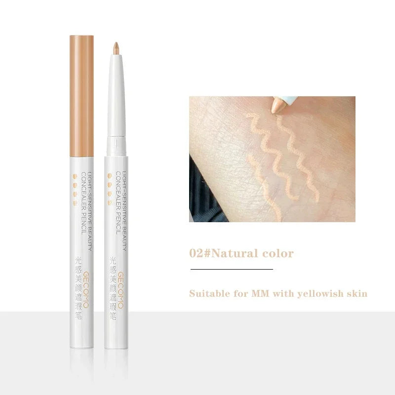 Lying Silkworm Full Cover Concealer Cover Stick Pencil Conceal Spot Blemish Foundation Waterproof Eyebrow Lip Contouring Makeup HIP 02
