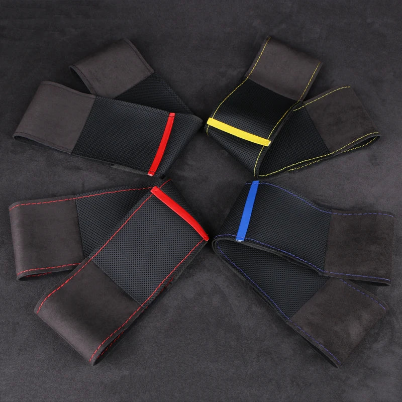 Universal Suede Steering Wheel Cover – Non-Slip, All-Season Steering Wheel Cover HIP