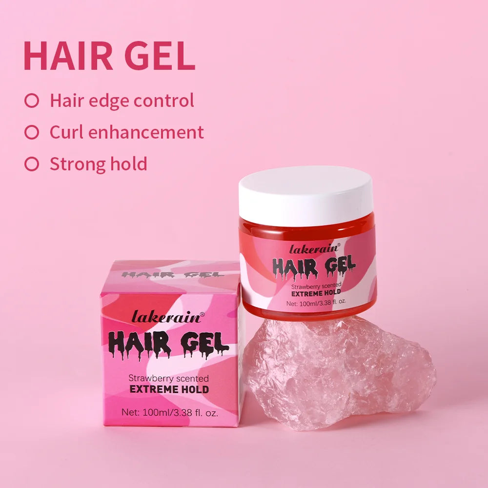 Edge Control Hair Cream Anti-Frizz Curl Defining Smoothing Moisturizing Non-Sticky Styling Cream HIP
