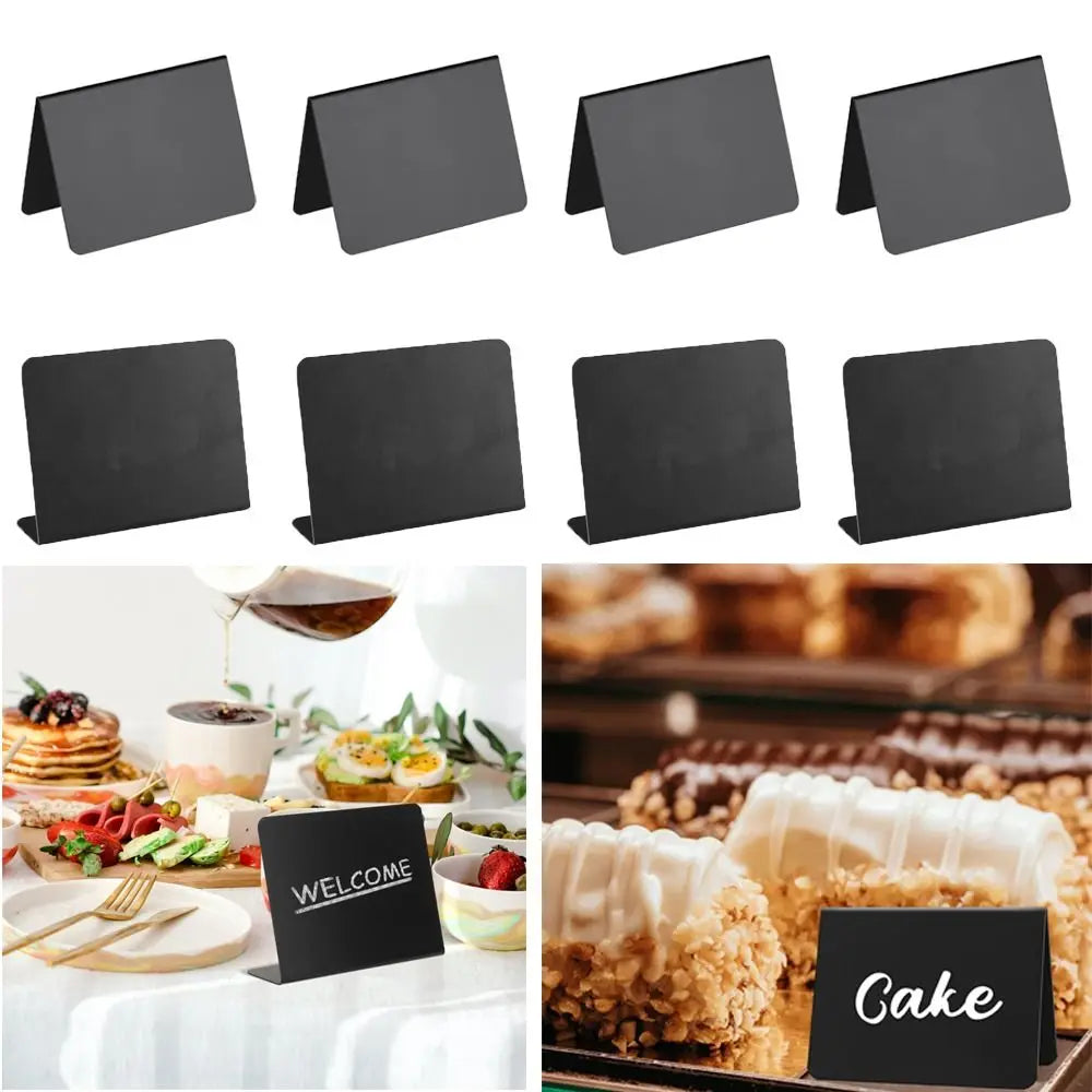 Reusable Mini Chalkboard Signs 12-Pack – Place Cards & Labels Chalkboard Place Cards HIP