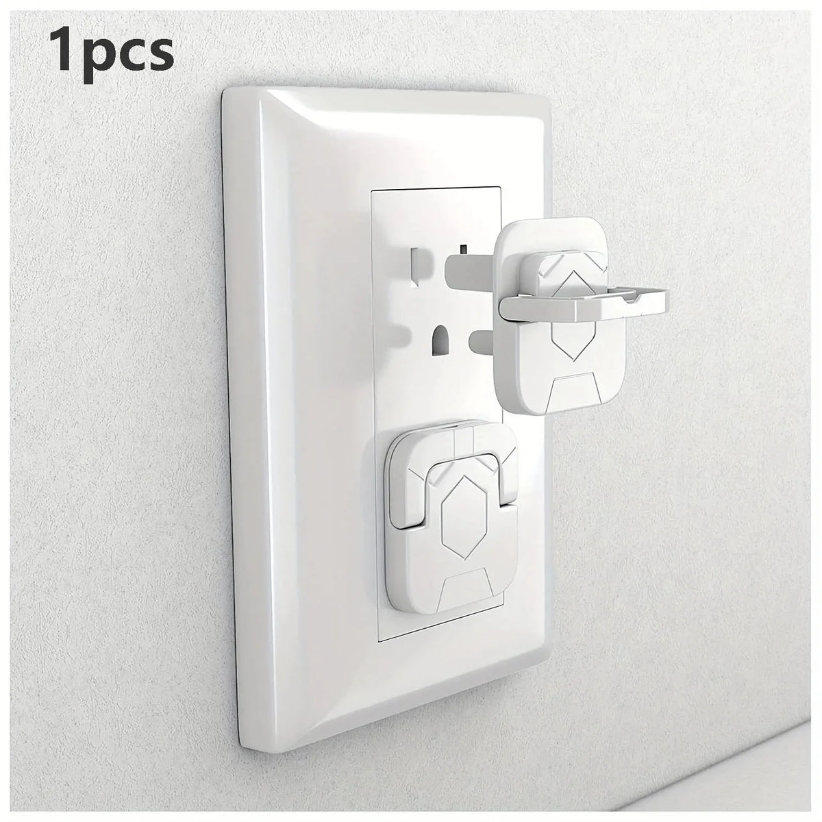 Child Proof Outlet Plug Covers – US 3-Prong Safety Caps Outlet Safety Covers HIP C39- 1pcs