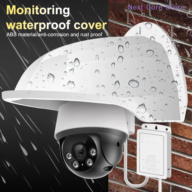 Universal Outdoor Camera Sun Rain Shield Cover – ABS Camera Weather Shield HIP