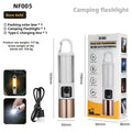 ESMARTER Telescopic Zoom Flashlight – Rechargeable, 350+ Lumen Zoomable Flashlight HIP NF005 gold