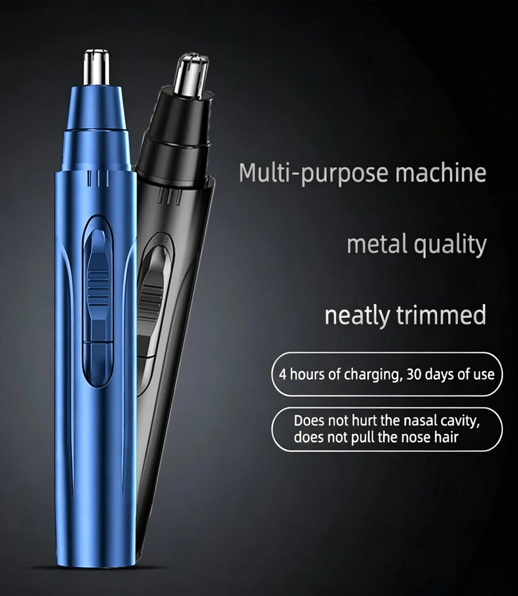 Electric Nose & Ear Hair Trimmer – Stainless Steel Blades Nose & Ear Trimmer HIP