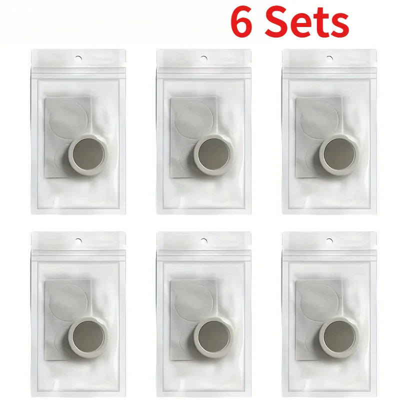 No-Drill Magnetic Remote Holder – Wall Mount, 1/6/10 Sets Magnetic Wall Mount Holder HIP C650-6 Sets