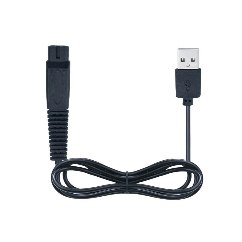 USB Charging Cable for MicroTouch Solo Hair Trimmer – 80CM Shaver Charging Cable HIP
