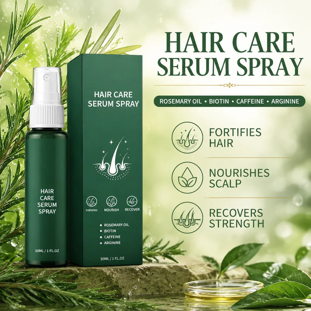 Rosemary Ginger Hair Serum Spray – Anti-Frizz & Nourishing Hair Serum Spray HIP