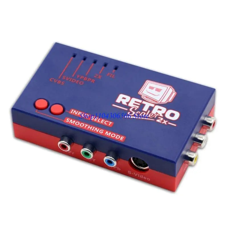 RetroScaler2x A/V to HDMI Converter & Line Doubler for NES HDMI Converter HIP Blue CN
