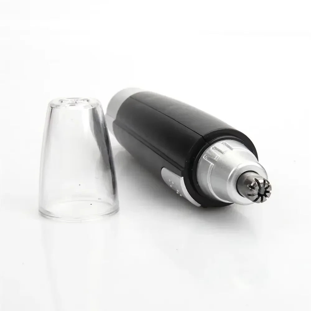 Electric Nose & Ear Hair Trimmer – Painless 360° Rotary Nose & Ear Trimmer HIP C589-Black-1pcs