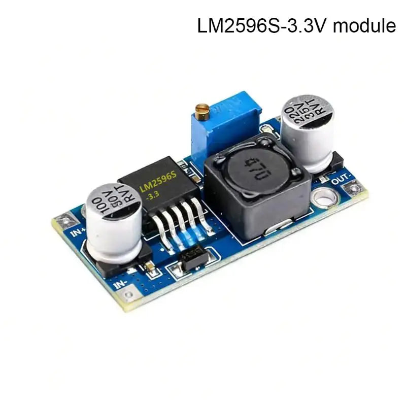 LM2596 DC-DC Step-Down Power Module with LED Voltmeter Display DC-DC Power Module HIP 3V module