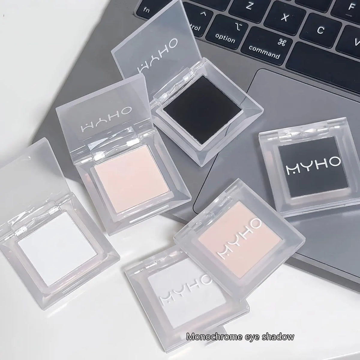 1Pcs Monochrome Matte Highlight Smoked Eye Shadow Plate Powder Is Delicate and Durable, Naturally Brightening Dopamine Eye Shado HIP