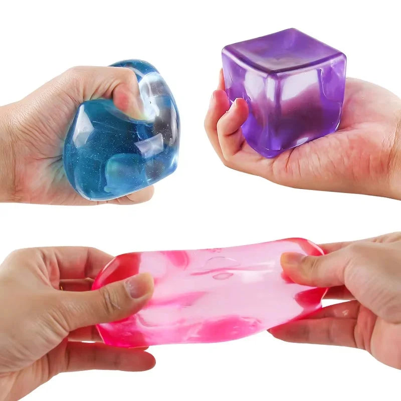 Cube Squeeze Ball – Soft Sensory Fidget Toy & Fun Gift Sensory Fidget Toy HIP