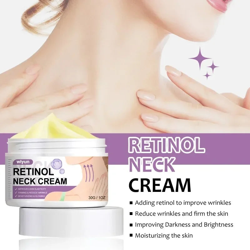 Retinol Neck Cream – Firm, Lift & Moisturize Neck Skin Neck Firming Cream HIP