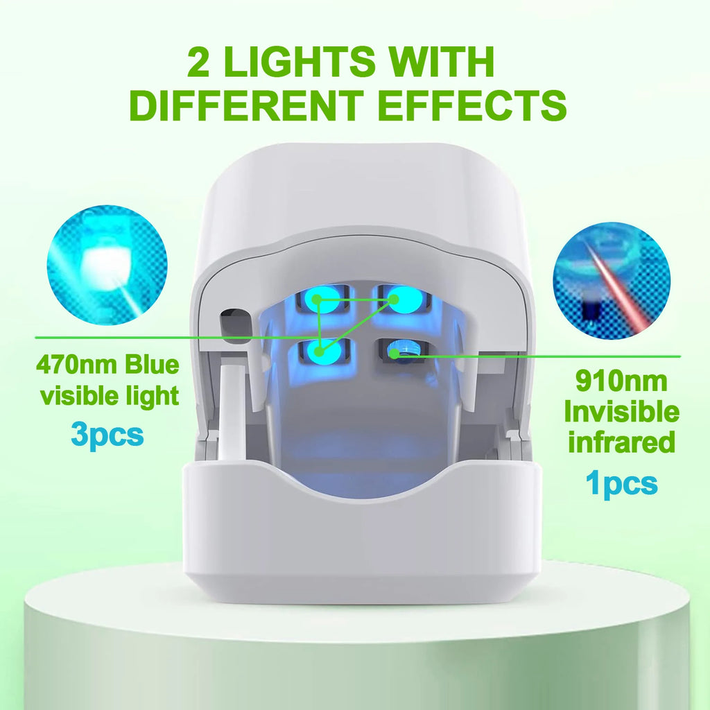 IR & Blue Light Nail Therapy Device | USB Rechargeable Tool Nail Therapy Device HIP