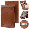 Kindle Paperwhite Case 6/6.8/7" Magnetic Auto Wake Cover E-Reader Case HIP Brown KPW 7in -12th Gen-