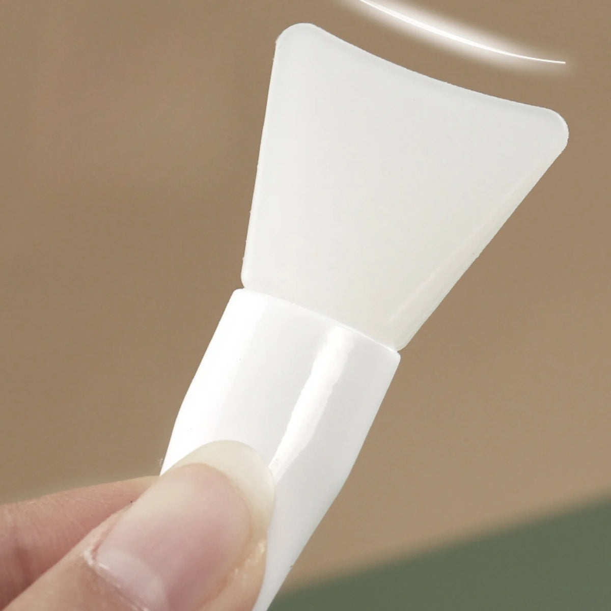 4pcs Silicone Soft Head Cosmetic Spatula Curved Scoop Makeup Mask Cream Spoon Eye Cream Stick Make Up Face Beauty Tool HIP
