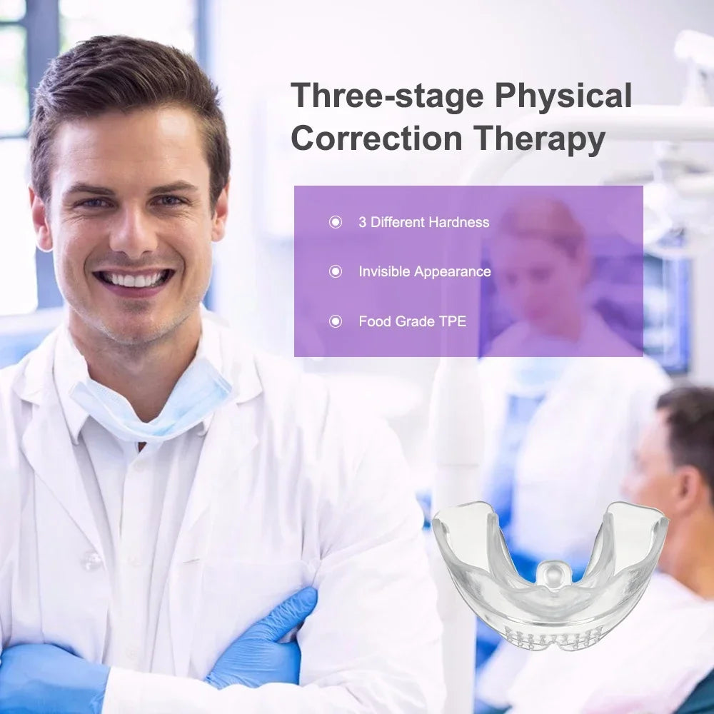 3-Stage Transparent Teeth Trainer Braces for Adults | Set of 3 Teeth Alignment Trainer HIP