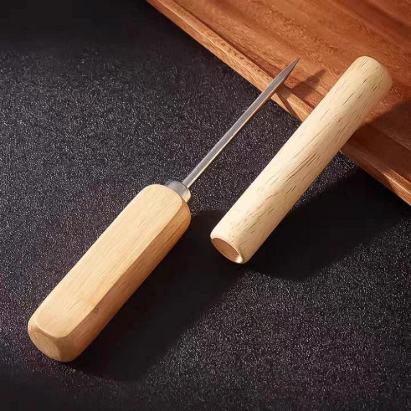 Ice Pick with Wooden Handle – Stainless Steel Bar Tool Bar Ice Pick HIP