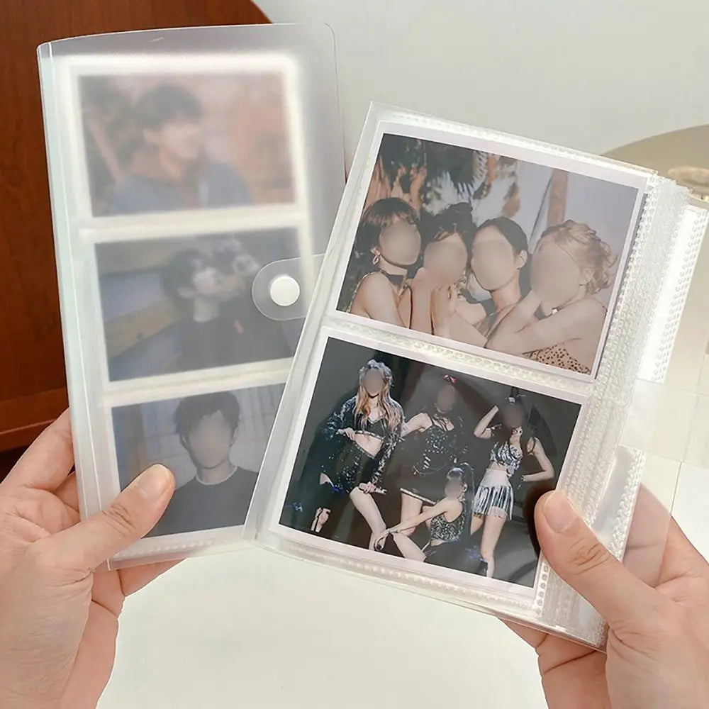 PVC Photocard Album 80/160 Slots – 3 to 7 Inch Card Holder Photocard Collect Album HIP