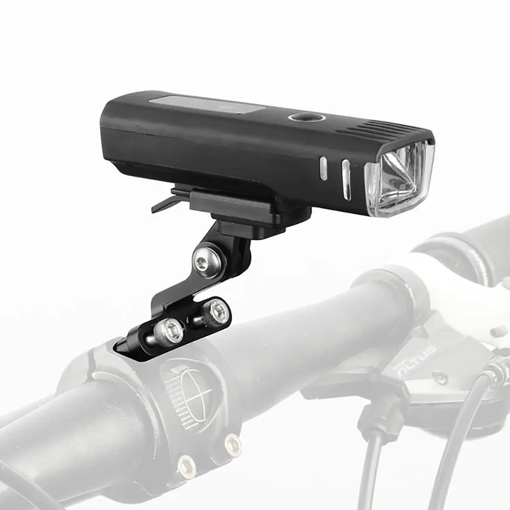 Bike Headlight Mount Bracket with GoPro Interface – MTB LED Bike Light Mount HIP