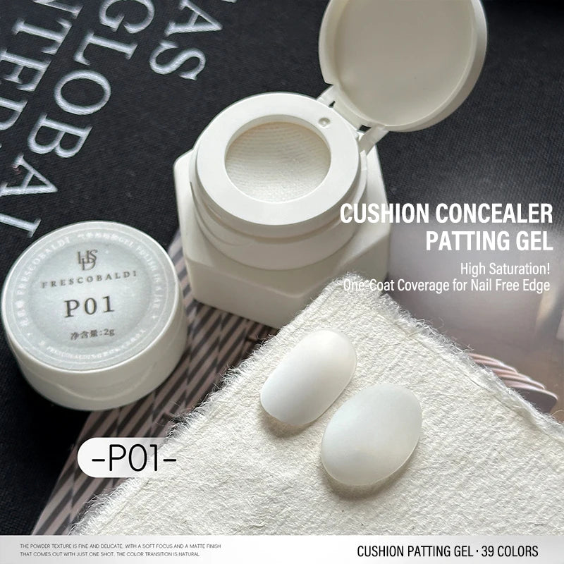 39-Color Air Cushion Patting Gel – Gradient Blush Nail Art