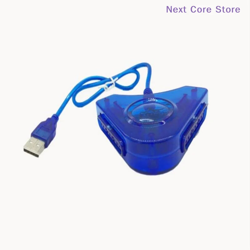 USB Dual Player PS2 to PC Controller Converter Adapter Game Controller Adapter HIP