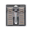 Men's Reusable Two-Layer Razor – Multi-Tool Head Change Manual Men's Razor HIP C517-orange