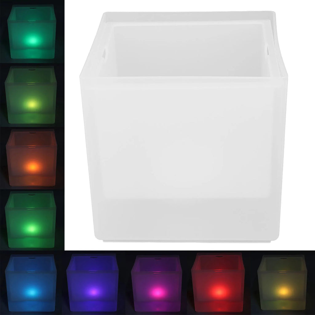 LED Ice Bucket 3.5L Large Capacity IP65 Water Proof 2 Layer for Champagne Drinks Beer KTV Parties Bar Home HIP