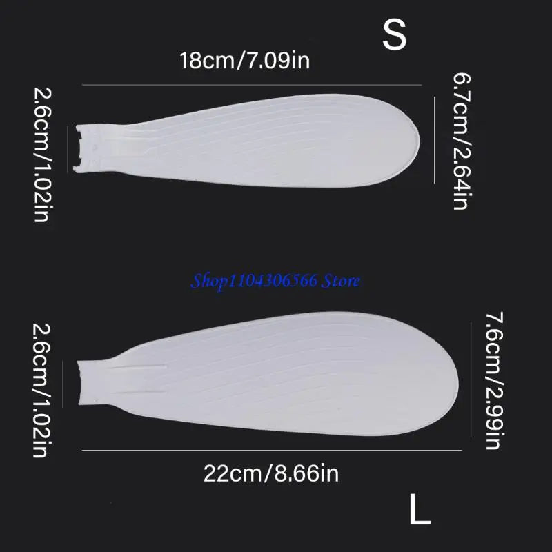 6-Pack ABS Replacement Fan Blades for E27 Ceiling Fan Light Fan Blade Replacement HIP