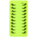 YSDO False 3D Mink Half Eyelashes 3-10 Pairs Eyelash Extension Natural Long Makeup Maquilagem Fake Half Lashes Soft Faux Cils HIP 10pairs-YK306