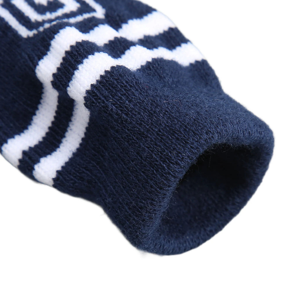 4pcs Dog Elbow Sleeve Dog Elbow Protector Joint Dirty Resistance Stylish Letter Pattern Pet Elbow Protective Sleeve HIP