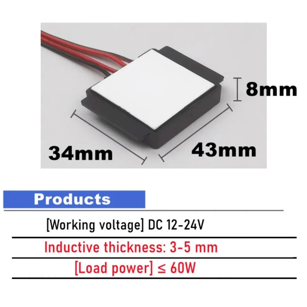 12V 24V LED Mirror Touch Dimmer Switch – CCT Adjustable LED Touch Dimmer Switch HIP